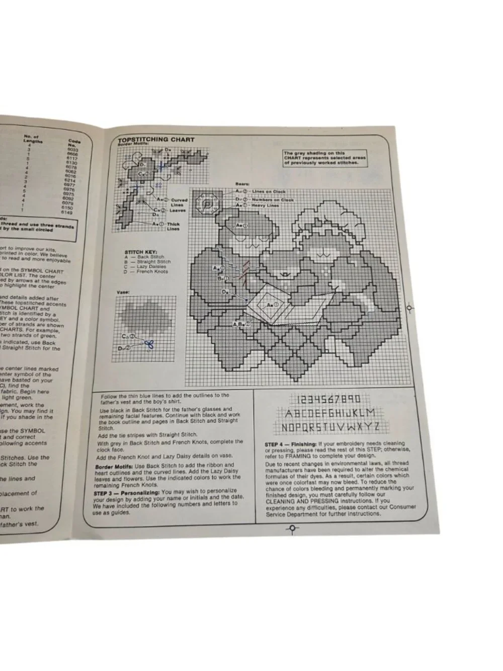 Dimensions Cross Stitch Kit 3549 Lesson Of Love Bears 1983 Lucy Rigg Unused but